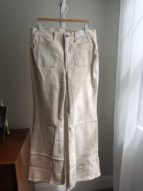 J. Crew vintage flare ecru jeans 29 NWT